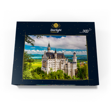 Neuschwanstein Castle on a summer day in Germany 300 Jigsaw Puzzle box view3
