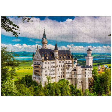 puzzleplate Neuschwanstein Castle on a summer day in Germany 300 Jigsaw Puzzle