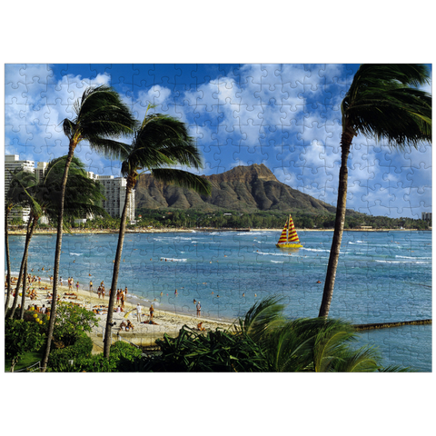 puzzleplate Honolulu, Oahu, Hawaii, USA 300 Jigsaw Puzzle