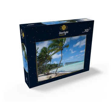 Flagler's Railroad Bridge, Bahia Honda Key, Florida Keys, Florida, USA 300 Jigsaw Puzzle box view2