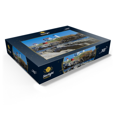 Nubble Lighthouse at Cape Neddick, York Beach, Maine, USA 300 Jigsaw Puzzle box view1