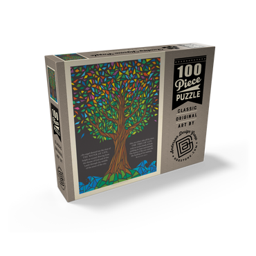 Tree Of Life, Vintage Poster 100 Jigsaw Puzzle box view2