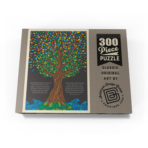 Tree Of Life, Vintage Poster 300 Jigsaw Puzzle box view3