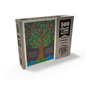 Tree Of Life, Vintage Poster 500 Jigsaw Puzzle box view2