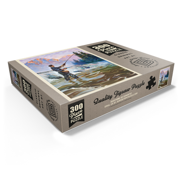 Classic Sportsman: Fly Fishing, Vintage Poster 300 Jigsaw Puzzle box view1