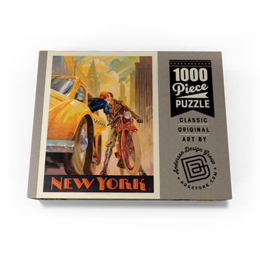 New York Minute, Vintage Poster 1000 Jigsaw Puzzle box view3