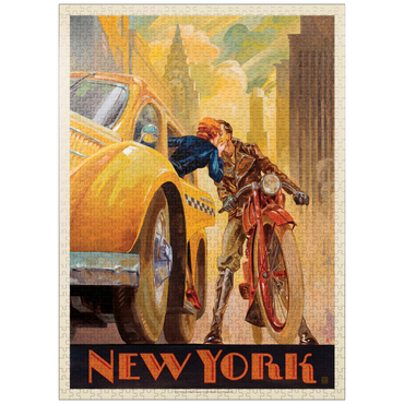 puzzleplate New York Minute, Vintage Poster 1000 Jigsaw Puzzle