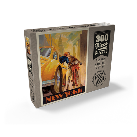 New York Minute, Vintage Poster 300 Jigsaw Puzzle box view2