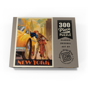 New York Minute, Vintage Poster 300 Jigsaw Puzzle box view3