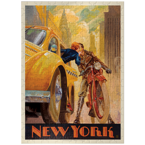 puzzleplate New York Minute, Vintage Poster 300 Jigsaw Puzzle