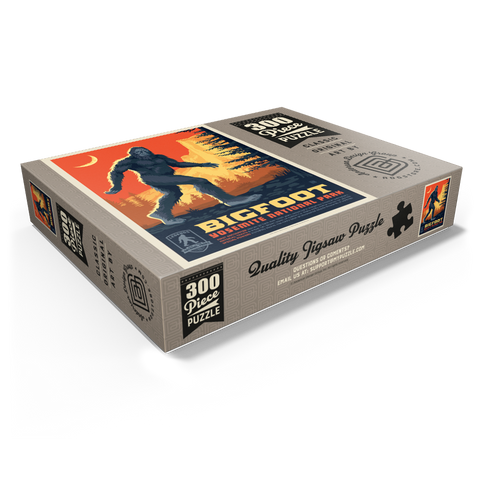 Legends Of The National Parks: Yosemite's Bigfoot, Vintage Poster 300 Jigsaw Puzzle box view1