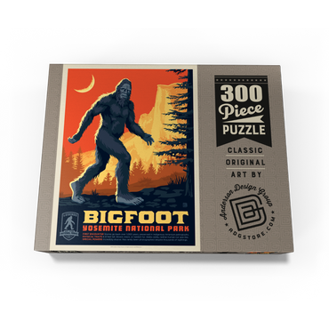 Legends Of The National Parks: Yosemite's Bigfoot, Vintage Poster 300 Jigsaw Puzzle box view3