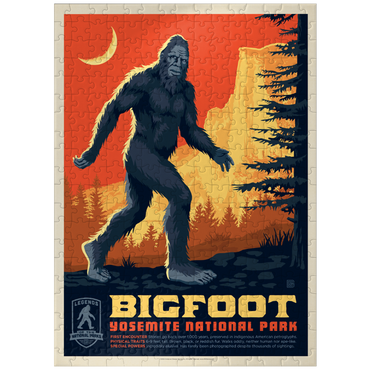 puzzleplate Legends Of The National Parks: Yosemite's Bigfoot, Vintage Poster 300 Jigsaw Puzzle