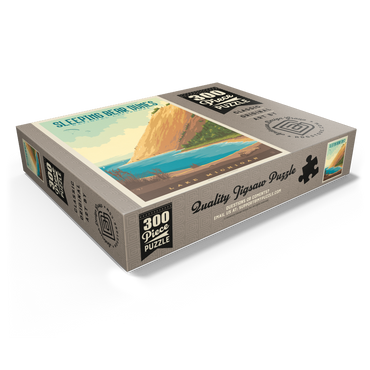 Sleeping Bear Dunes National Lakeshore, Vintage Poster 300 Jigsaw Puzzle box view1