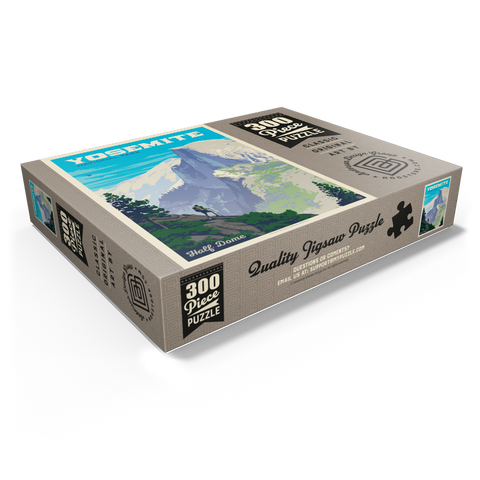 Yosemite National Park: Half Dome Vista, Vintage Poster 300 Jigsaw Puzzle box view1