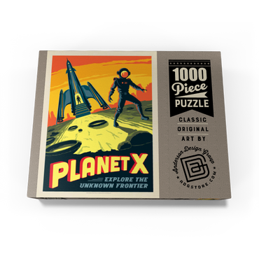 Planet X, Vintage Poster 1000 Jigsaw Puzzle box view3
