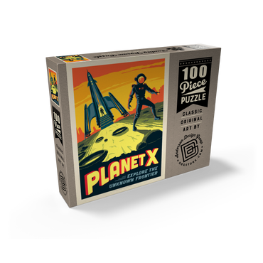 Planet X, Vintage Poster 100 Jigsaw Puzzle box view2