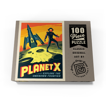 Planet X, Vintage Poster 100 Jigsaw Puzzle box view3