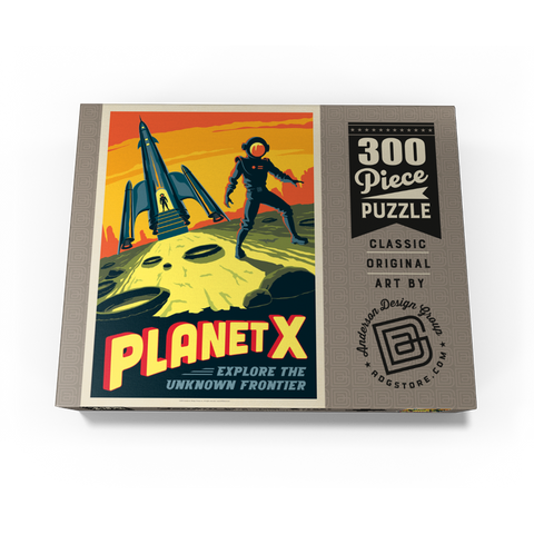 Planet X, Vintage Poster 300 Jigsaw Puzzle box view3