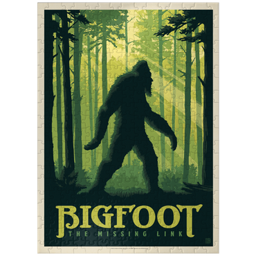 puzzleplate Bigfoot: The Missing Link, Vintage Poster 300 Jigsaw Puzzle