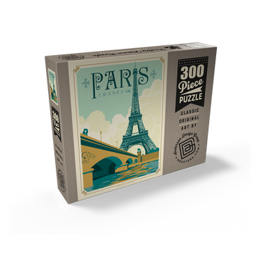 France: Paris, Vintage Poster 300 Jigsaw Puzzle box view2