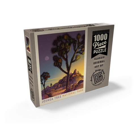 Joshua Tree National Park: Into The Evening, Vintage Poster 1000 Jigsaw Puzzle box view2