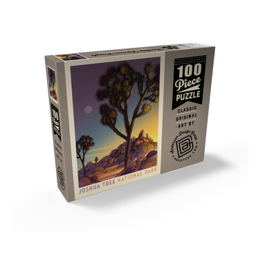 Joshua Tree National Park: Into The Evening, Vintage Poster 100 Jigsaw Puzzle box view2