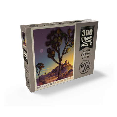 Joshua Tree National Park: Into The Evening, Vintage Poster 300 Jigsaw Puzzle box view2