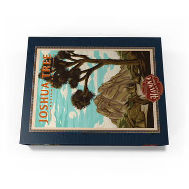 Joshua Tree National Park - Where Trees Thrive in the Desert, Vintage Travel Poster 300 Jigsaw Puzzle box view3