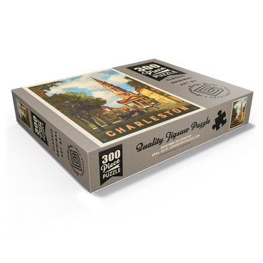 Charleston, South Carolina: St Philip's Church, Vintage Poster 300 Jigsaw Puzzle box view1