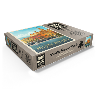 France: French Riviera, Vintage Poster 300 Jigsaw Puzzle box view1
