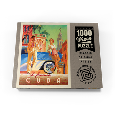 Cuba: Havana Shade, Vintage Poster 1000 Jigsaw Puzzle box view3