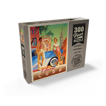 Cuba: Havana Shade, Vintage Poster 300 Jigsaw Puzzle box view2
