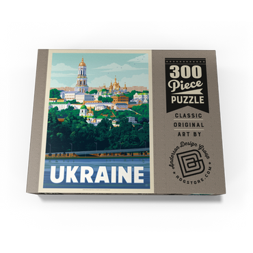 Ukraine: Kiev, Vintage Poster 300 Jigsaw Puzzle box view3