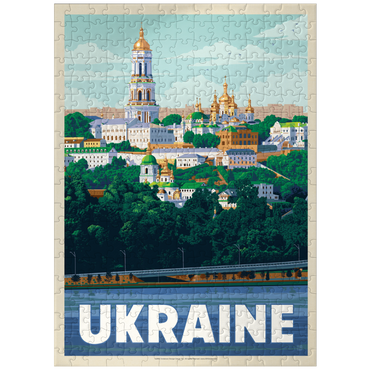 puzzleplate Ukraine: Kiev, Vintage Poster 300 Jigsaw Puzzle