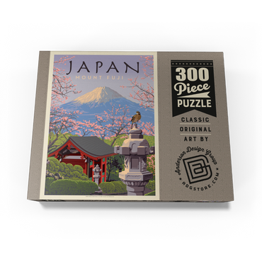 Japan: Mount Fuji, Vintage Poster 300 Jigsaw Puzzle box view3
