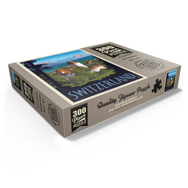 Switzerland, Vintage Travel Poster 300 Jigsaw Puzzle box view1
