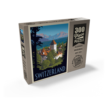 Switzerland, Vintage Travel Poster 300 Jigsaw Puzzle box view2