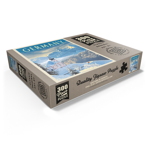 Germany: Bavarian Alps, Vintage Poster 300 Jigsaw Puzzle box view1