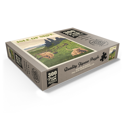 Scotland: Isle Of Skye, Vintage Poster 300 Jigsaw Puzzle box view1