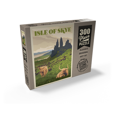 Scotland: Isle Of Skye, Vintage Poster 300 Jigsaw Puzzle box view2