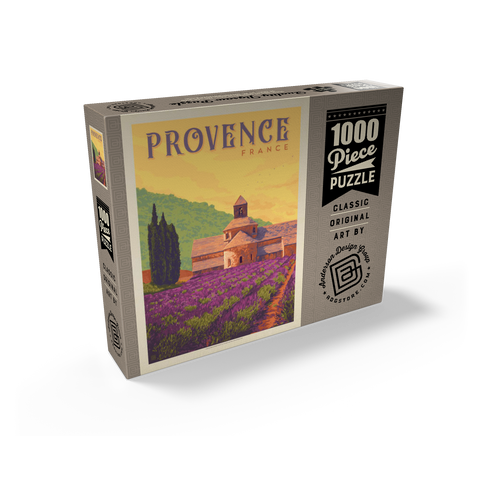 France: Provence, Vintage Poster 1000 Jigsaw Puzzle box view2