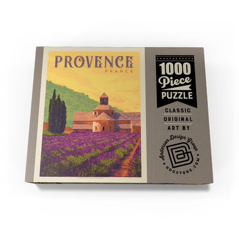 France: Provence, Vintage Poster 1000 Jigsaw Puzzle box view3