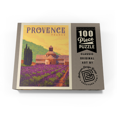 France: Provence, Vintage Poster 100 Jigsaw Puzzle box view3