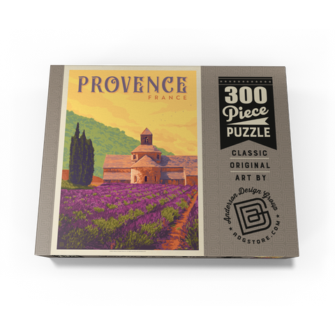France: Provence, Vintage Poster 300 Jigsaw Puzzle box view3