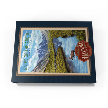 Gates of the Arctic National Park - The Arctic Whisper, Vintage Travel Poster 1000 Jigsaw Puzzle box view1
