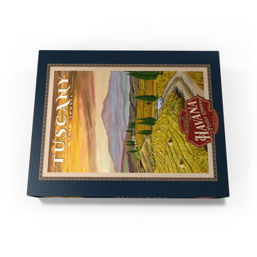 Tuscany - Val d'Orcia, Vintage Travel Poster 1000 Jigsaw Puzzle box view1