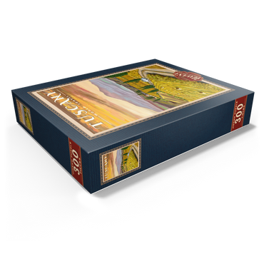 Tuscany - Val d'Orcia, Vintage Travel Poster 300 Jigsaw Puzzle box view1