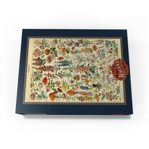 Fleurs - Flowers For All, Vintage Art Poster, Adolphe Millot 300 Jigsaw Puzzle box view3