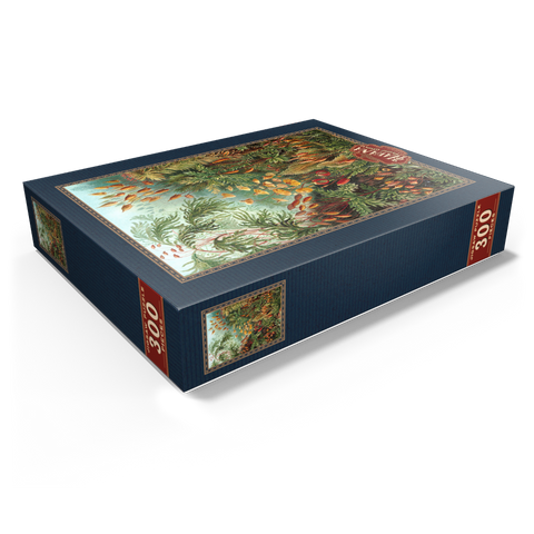 Moss (Muscinae) - Art Forms in Nature, Vintage Art Poster, Ernst Haeckel 300 Jigsaw Puzzle box view1